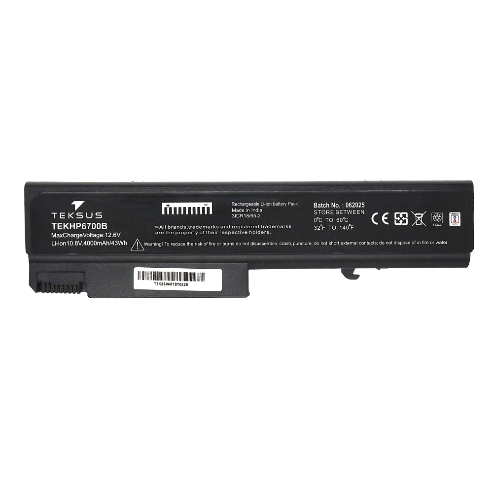 Teksus Laptop Battery Compatible For HP 6700B 6C view 2